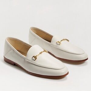 SAM EDELMAN LORAINE BIT LOAFER WHITE 7.5